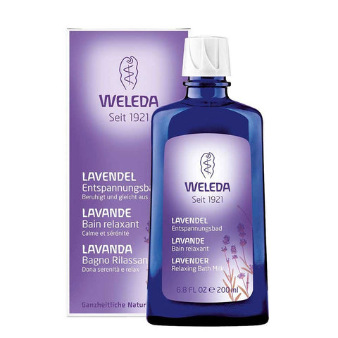 Weleda Lavender Relaxing Bath Milk 200ml