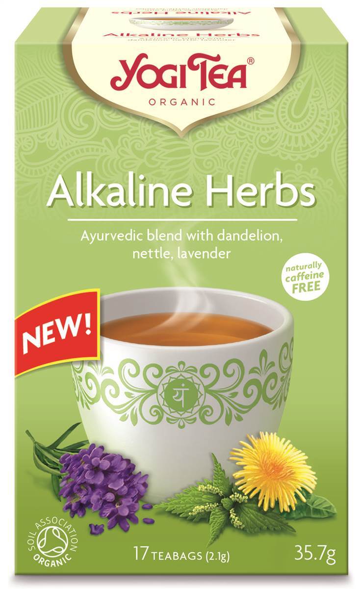 Yogi Tea Organic Alkaline Herbs Tea 17 Bags