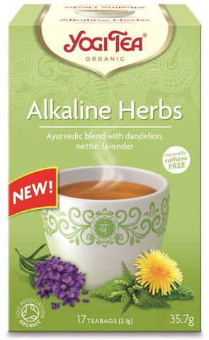 Yogi Tea Organic Alkaline Herbs Tea 17 Bags