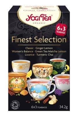 Yogi Tea Organic Finest Selection Tea 18 Bags