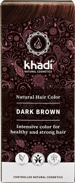 Khadi Hair Colour Dark Brown 100g
