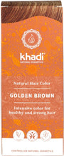 Khadi Hair Colour Golden Brown 100g