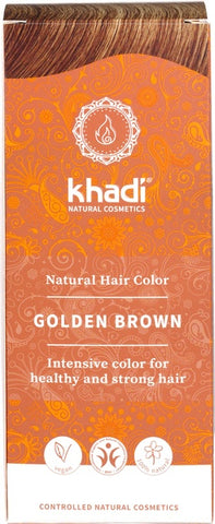 Khadi Hair Colour Golden Brown 100g
