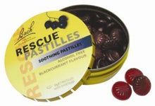 Bach Rescue Pastilles Blackcurrant