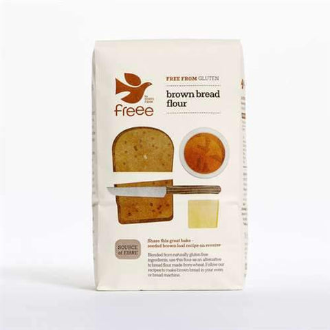 Doves Farm Gluten Free Brown Bread Flour 1Kg