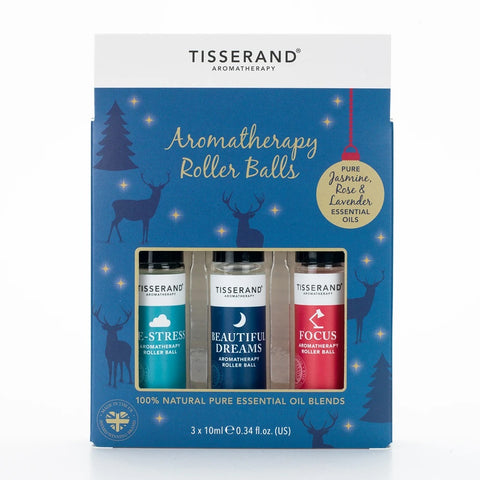 Tisserand Blue Reindeer Roller Ball Trio 3*10ml