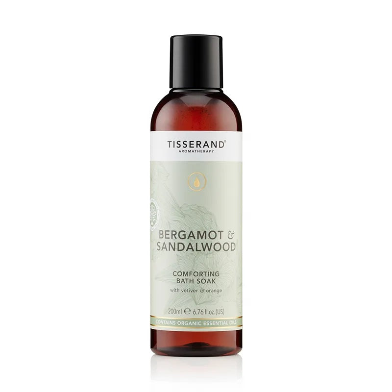 Tisserand Bergamot & Sandalwood Bath Soak 200ml