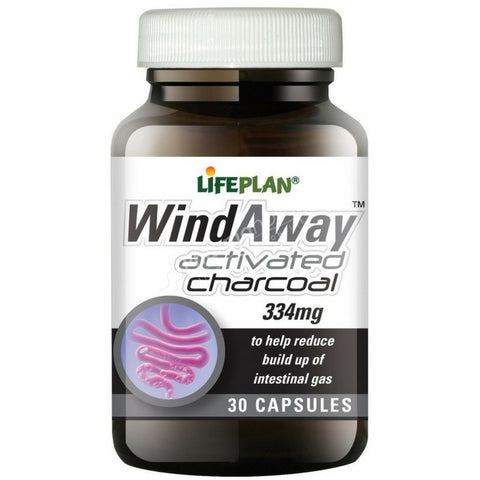 Lifeplan Windaway Activated Charcoal 30 Caps
