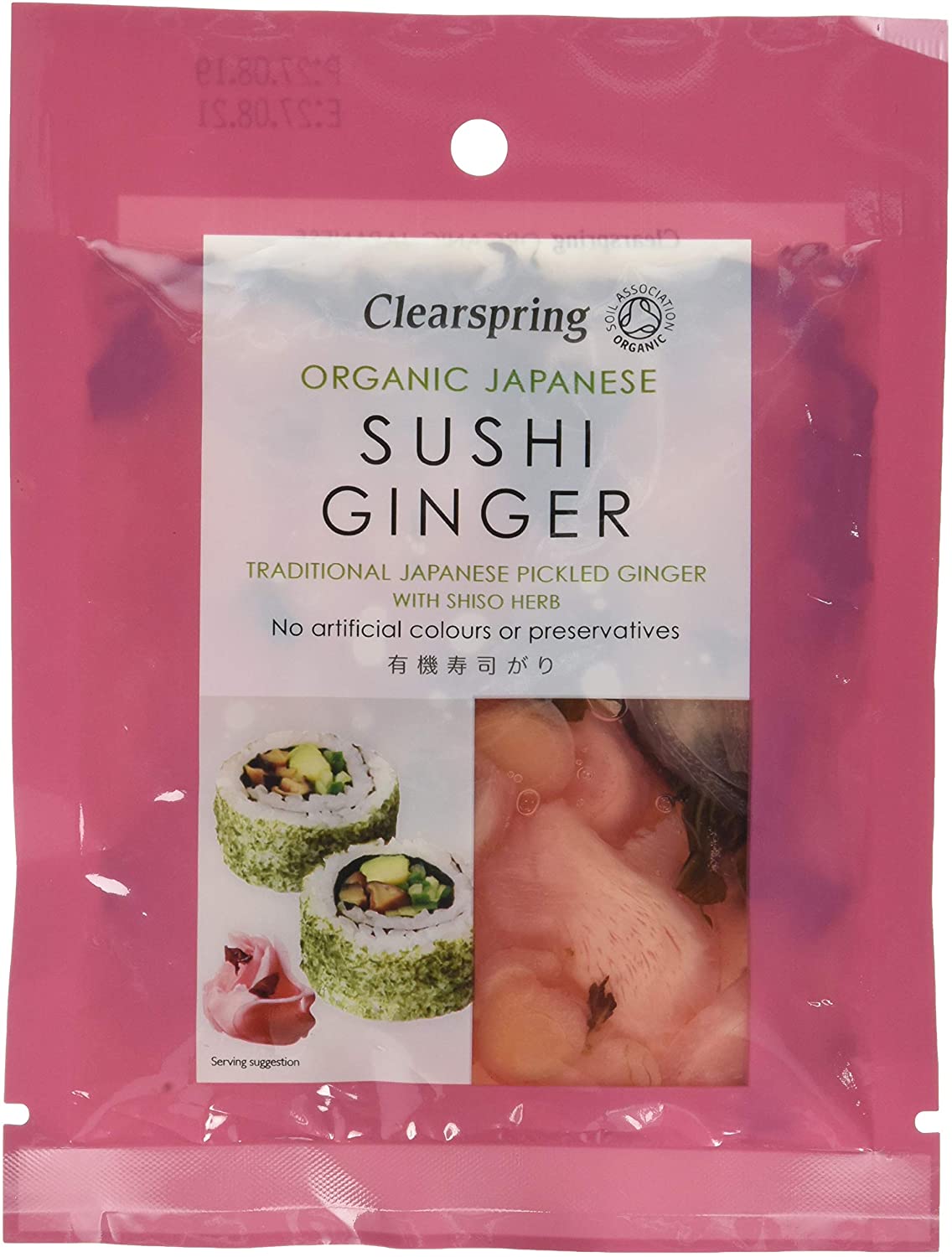 Clearspring Organic Sushi Ginger 50g