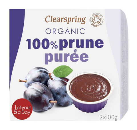 Clearspring Organic Prune Puree 2X100G