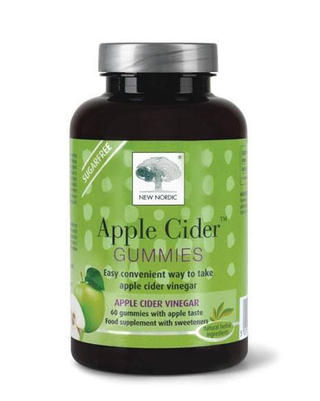 New Nordic Apple Cider Gummies 60
