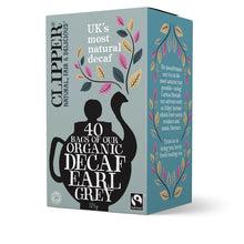 Clipper Organic Fair Trade Earl Grey Decaf Tea 40 Bags