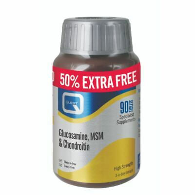Quest Glucosamine, MSM & Chondroitin Extra Fill 60+30 Tabs