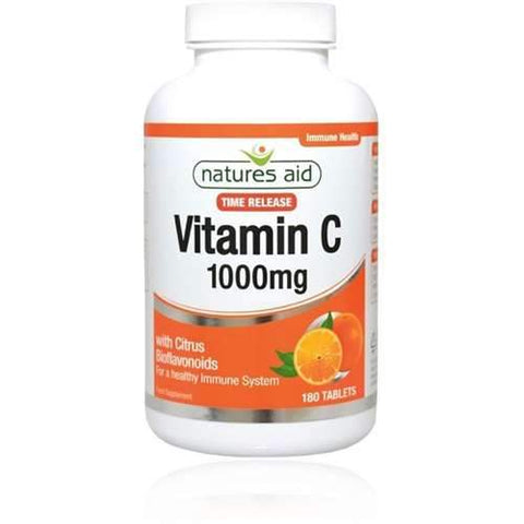 Natures Aid Vitamin C 1000Mg Low Acid 180Tabs