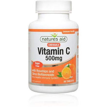 Natures Aid Vitamin C 500Mg Chewable 50Tabs