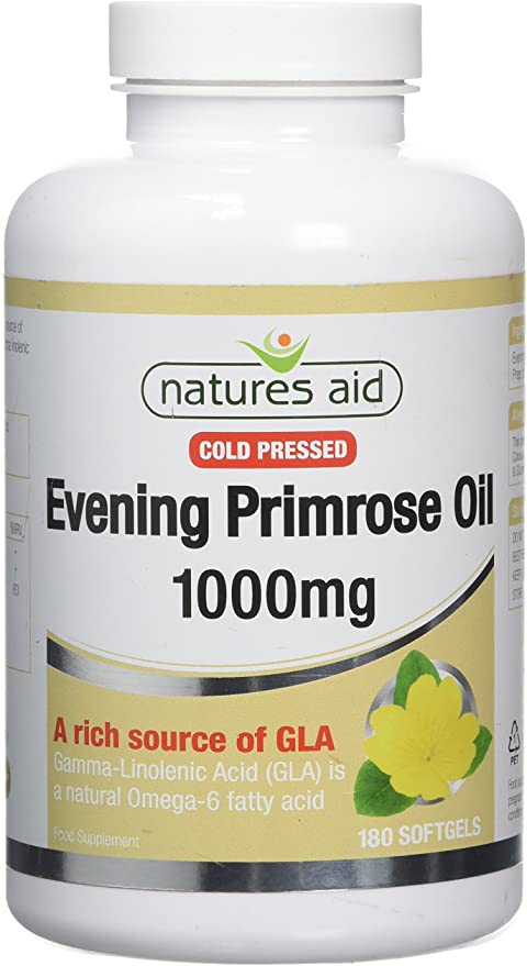 Natures Aid Evening Primrose Oil 1000Mg 180Caps