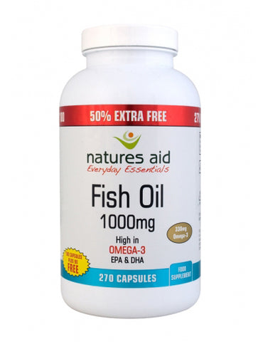 Natures Aid Fish Oil 180 Plus 60 Free