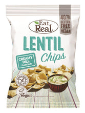 Eat Real Lentil Chips Creamy Dill 113g