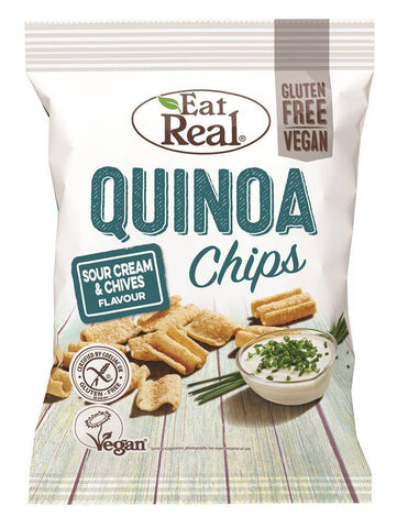 Eat Real Quinoa Chips Sour Cream & Chives 30g