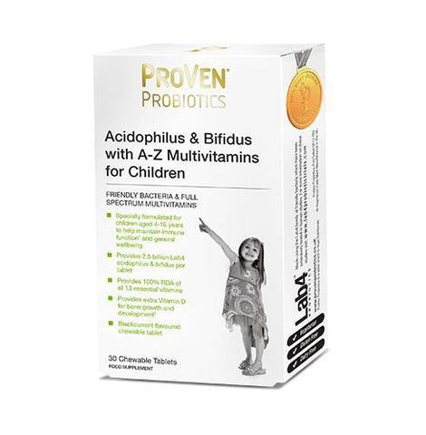ProVen Probiotics A-Z Multivitamins for Children 30 Tabs