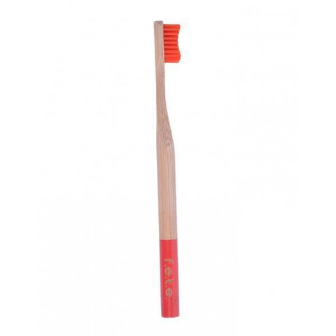 FETE Single Toothbrush Medium Red