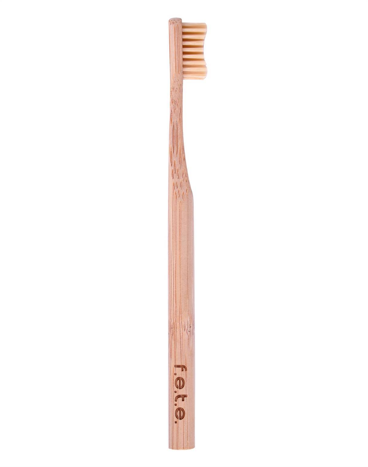 FETE Bamboo Toothbrush Single Medium Natural