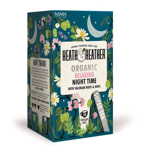 Heath & Heather Organic Night Time Tea 20 Bags