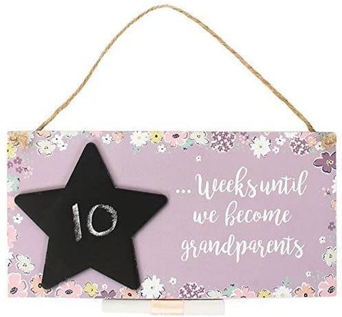 Something Different Hanging Sign Grandparents Countdown