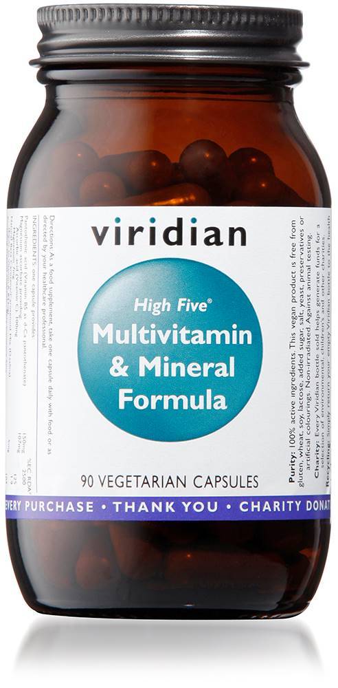 Viridian High Five Multivitamin 90 Caps