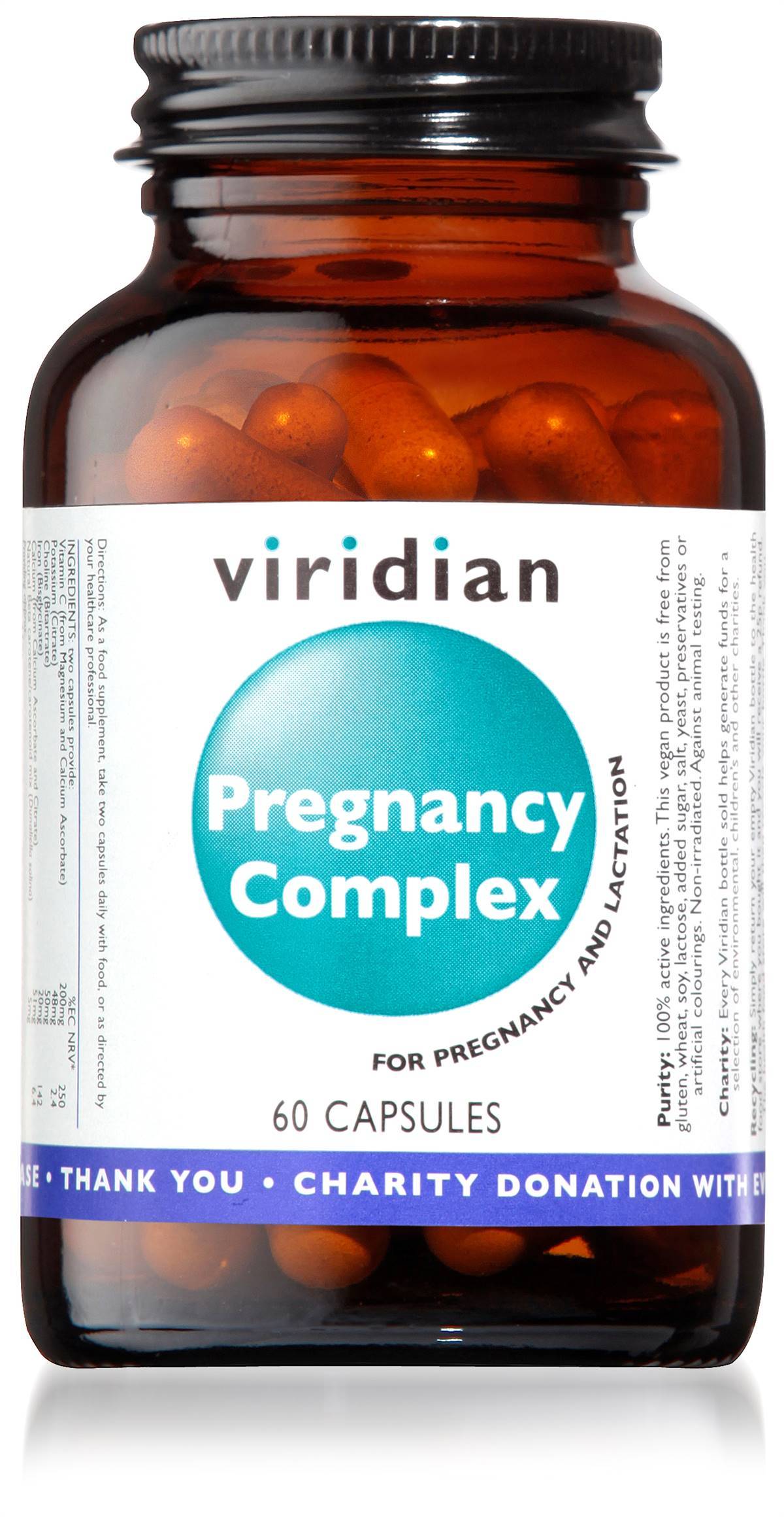 Viridian Pregnancy Complex 60 Caps