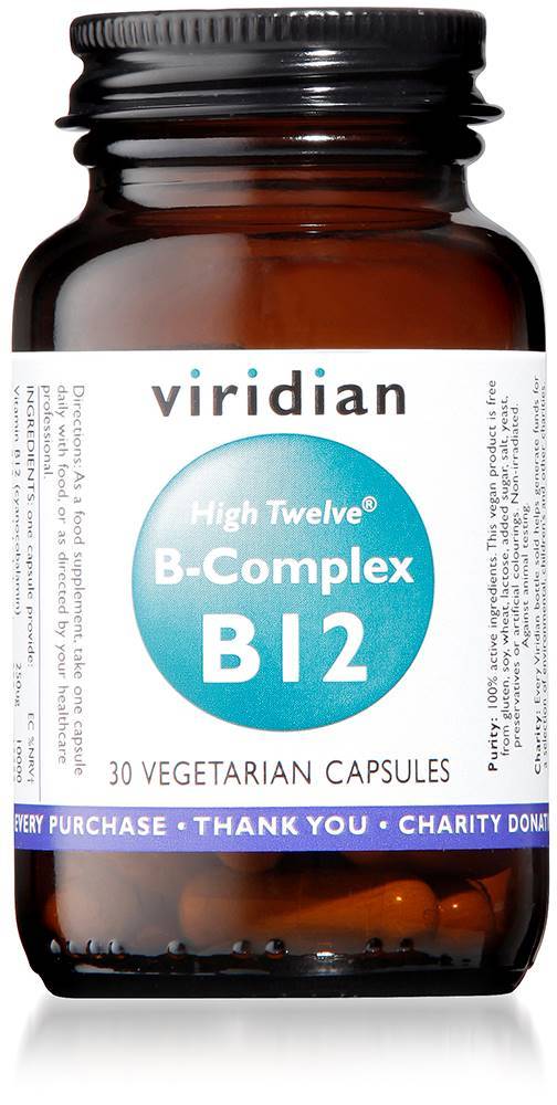 Viridian High Twelve B Complex 30 Caps
