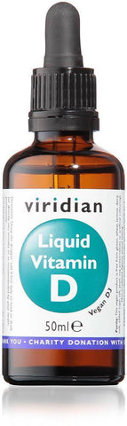 Viridian Liquid Vitamin D3 2000Iu 50ml