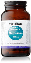 Viridian Hi Potency Magnesium 300Mg 120 Cap