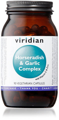 Viridian Horseradish & Garlic 90 Caps