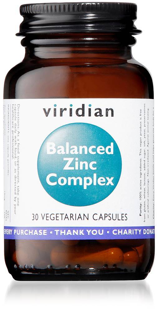 Viridian Zinc Complex 30 Caps