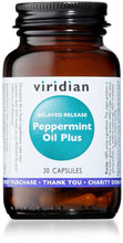 Viridian Peppermint Oil Plus 30 Capsules