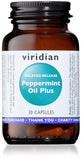Viridian Peppermint Oil Plus 30 Capsules