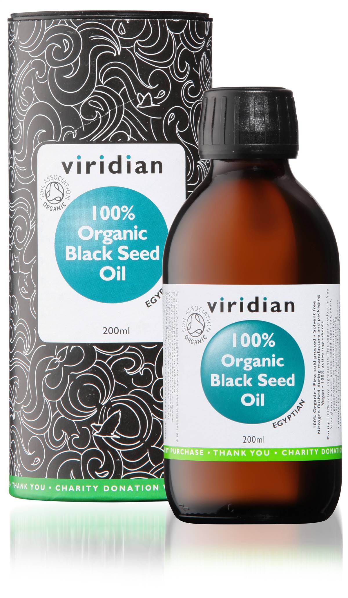 Viridian Organic Black Seed Oil 200ml