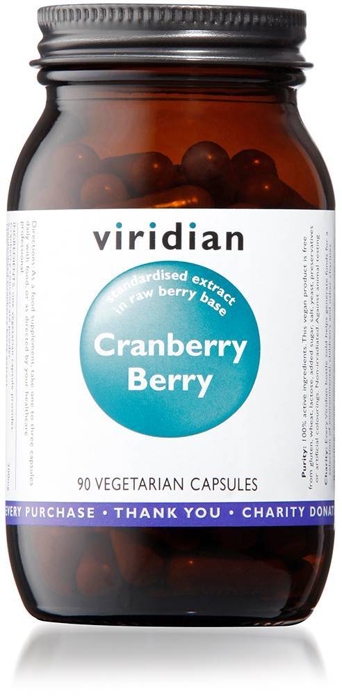 Viridian Cranberry Berry 90 Caps
