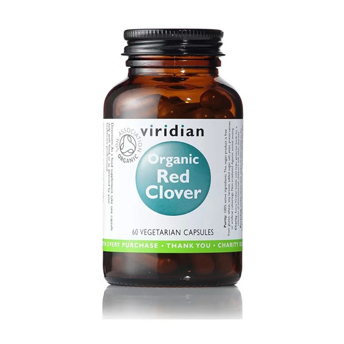 Viridian Red Clover Extract 60 Veg Caps