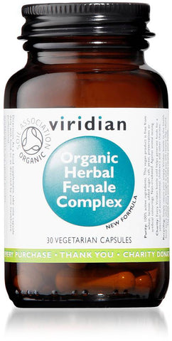 Viridian Organic Herbal Female Complex 30 Caps