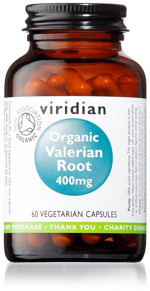 Viridian Valerian Root 400Mg 60 Caps