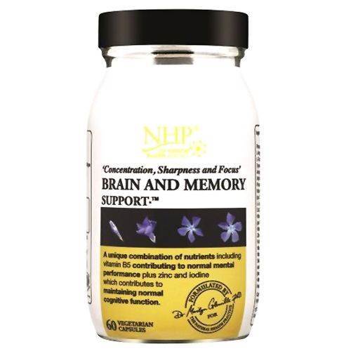 Natural Health Practice Advanced Brain & Memory Support 60 Caps