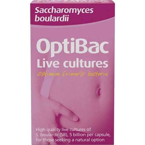 Optibac Saccharomyces boulardii 16 Caps