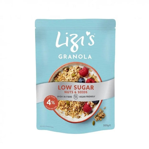 Lizi's Low Sugar Granola Nuts & Seeds 500g