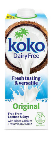Koko Coconut Milk Dairy Free Original + Calcium 1 Litre
