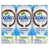 Koko Coconut Milk Dairy Free Original + Calcium 3X250ml