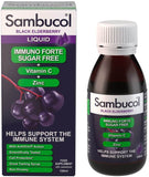 Sambucol Immuno Forte Black Elderberry Sugar Free Liquid 120ml
