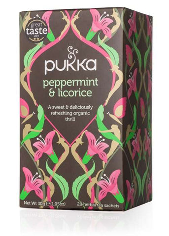 Pukka Organic Peppermint & Licorice Tea 20 Bags