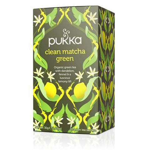 Pukka Clean Matcha Green Tea 20 Bags
